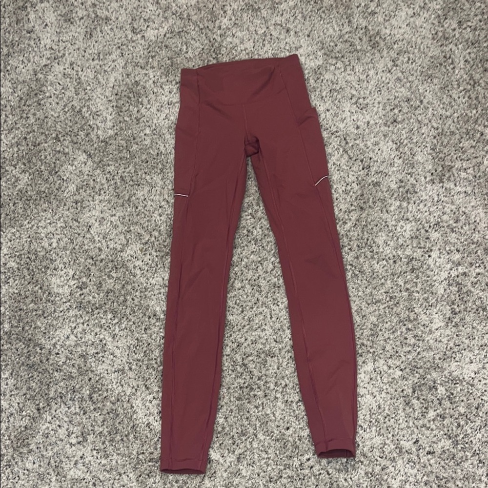High-Waisted Lululemon Rose Leggings size 2